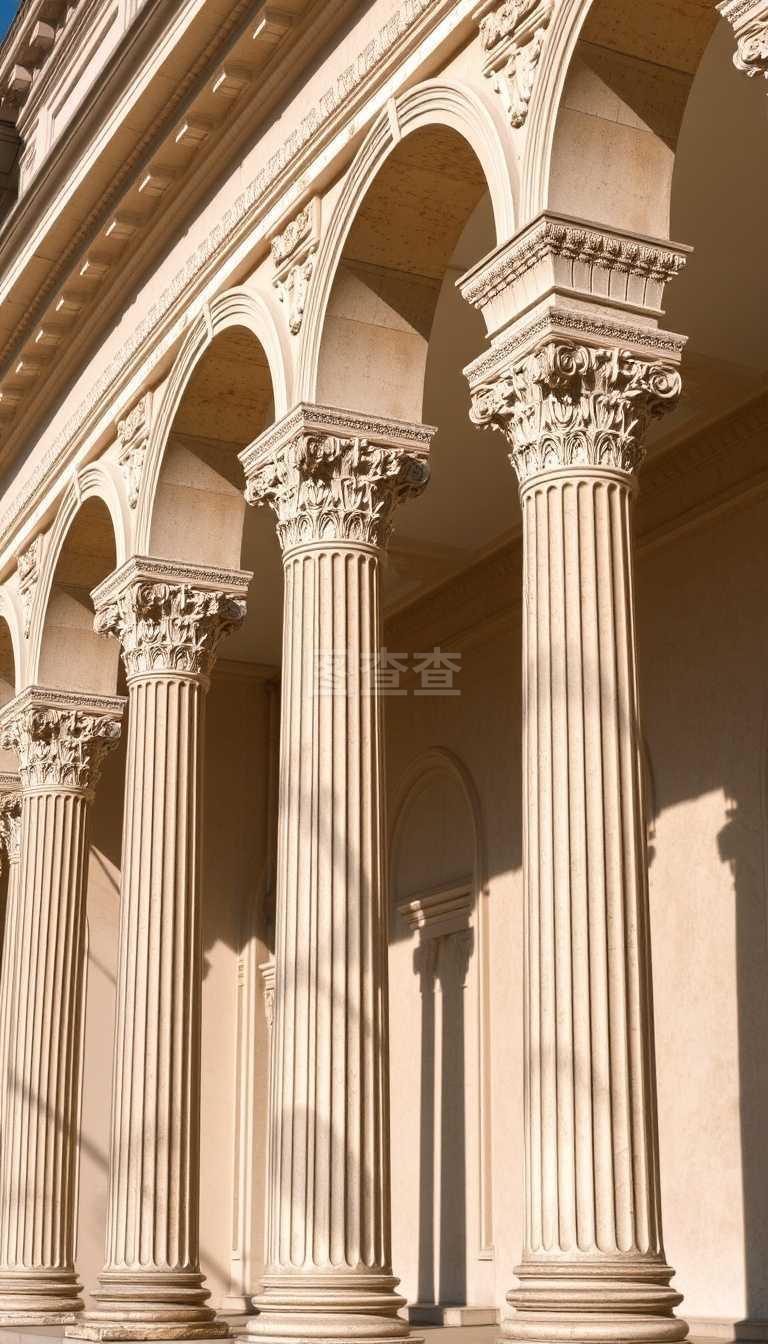 索非亞國家圖書館西里爾與美索迪烏斯分館 舊式建筑裝飾柱的藝術(shù)之美